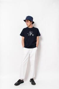 《1》レディースL・メンズS~M ミュージックTシャツ NAVY