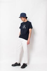 《1》レディースL・メンズS~M ミュージックTシャツ NAVY