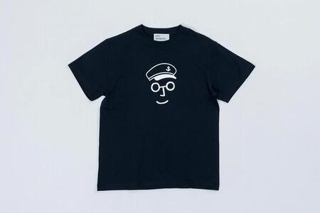 《1》【KEYMEMORY鎌倉】セーラー帽イラストTシャツ NAVY
