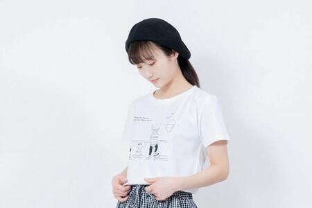 《2》【KEYMEMORY鎌倉】Sea heartイラストTシャツ WHITE