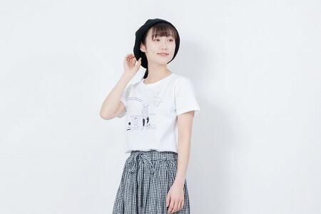 《2》【KEYMEMORY鎌倉】Sea heartイラストTシャツ WHITE
