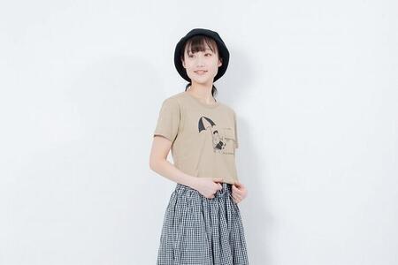 《2》【KEYMEMORY鎌倉】GrenouilleイラストTシャツ BEIGE