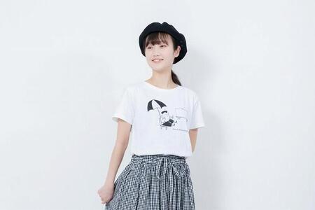 《0》【KEYMEMORY鎌倉】GrenouilleイラストTシャツ WHITE