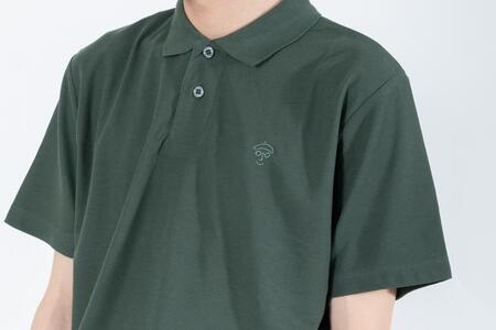 《0》【KEYMEMORY鎌倉】KMポロシャツ GREEN　レディースフリーサイズ