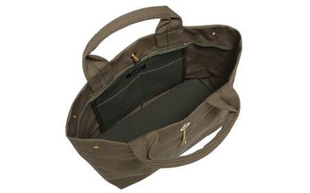 【カーキ】白帆鎌倉 4号帆布 トートバッグ