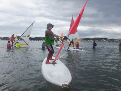 ウインドサーフィン体験ペアチケットオンシーズン(GW,7~9月)