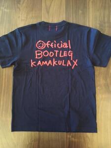 鎌倉ブランドの老舗「KAMAKULAX」の定番オリジナルHUG POWER ! Tシャツ【ネイビー】Mサイズ