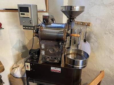 自家焙煎炭焼きコーヒー豆　箱なし簡易パック500ｇ（粉）