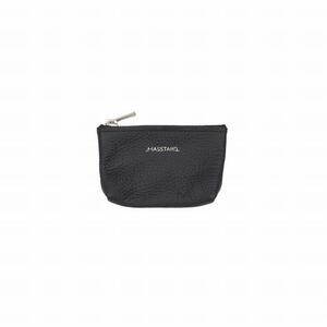 MASSTARD -MINIMAL LEATHER POUCH PETIT- BLACK