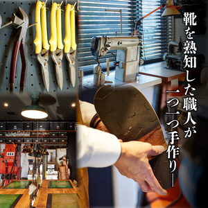 本革 ルームシューズ Lサイズ【 ルームシューズ グリーン】