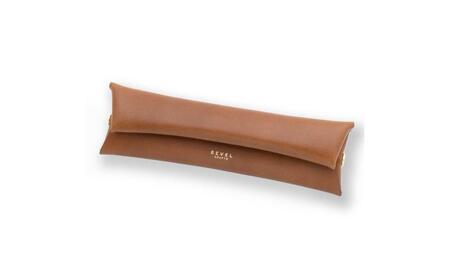湘南工房 折革スリムトレーペンケース【キャメル】