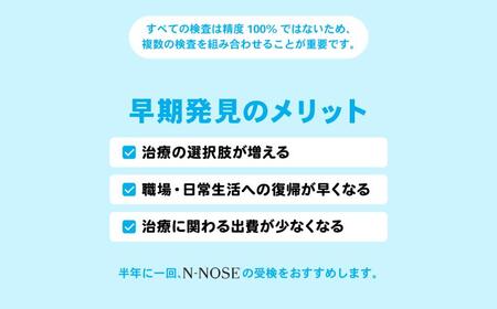 【最新/未使用新品】N-NOSE 線虫がん検査キット 2セット 線虫N-NOSE がん検査キット | 自宅で尿を採るだけがんリスク早期