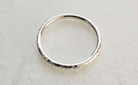 シルバーリング テクスチャーリング 1.8ミリ 選べるサイズ アクセサリー 指輪 10000円 ジュエリー FABBRICA OSAWA 神奈川 湘南 藤沢