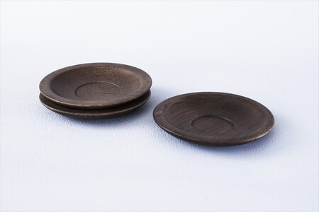 ナラのソーサー 3枚セット 【 食器 神奈川県小田原市 ソーサー ソーサー】