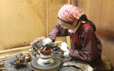 ケヤキ 10寸仁取盆【仁取盆 ケヤキ材 φ約29.5cm×2cm 手作り 工芸品 ワンプレート 国産天然木 おしゃれ プレゼント 記念 お祝い 神奈川県 小田原市 盆 盆】