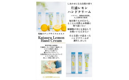 小田原 片浦レモンハンドクリーム３個【ハンドクリーム ハンドクリーム 神奈川県 小田原市 】