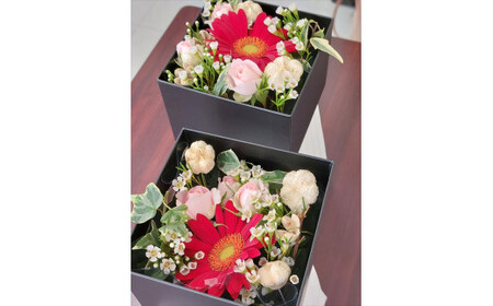 生花BOXアレンジ体験レッスン 【 フラワーアレンジメント 体験 チケット 神奈川県 小田原市フラワー アレンジメント 】