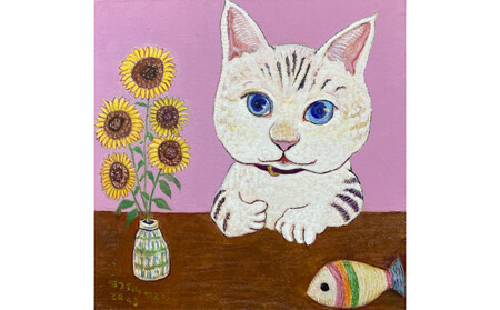 アーティストが描く愛しいペットのポートレート ドローイング