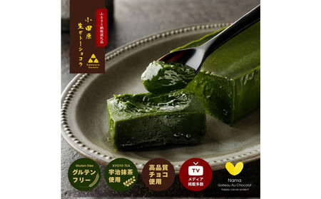 引き算の美学。幸せの生ガトーショコラ MATCHA (抹茶)  300g【チョコレート 特濃厚 濃密な味わい 極上の口溶け 極上のチョコレート 一流の料理人 カカオの風味やコク カカオ 至極の逸品 神奈川県 小田原市 】