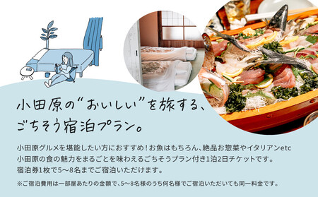 小田原の幸を食べ尽くす1泊2日　 5〜8名 古民家ゲストハウス  Tipy records inn house