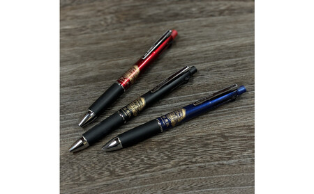 【ブラック】【小田原城限定デザイン　ジェットストリーム多機能ペン4＆1 】