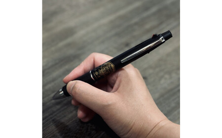 【ボルドー】【小田原城限定デザイン　ジェットストリーム多機能ペン4＆1 】