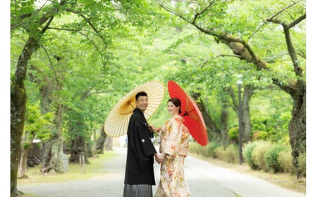 小田原城フォトウェディング（60分撮影・衣装・美容・写真データ付き）【小田原 出張撮影 60分 撮影データ 写真データ 写真 カメラマン 同行撮影 時間内撮影し放題　小田原城 結婚 結婚写真 神奈川県 小田原市 ウェディング ウェディング】