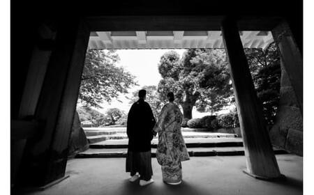小田原城フォトウェディング（60分撮影・衣装・美容・写真データ付き）【小田原 出張撮影 60分 撮影データ 写真データ 写真 カメラマン 同行撮影 時間内撮影し放題　小田原城 結婚 結婚写真 神奈川県 小田原市 ウェディング ウェディング】