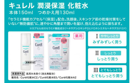 花王 キュレル　潤浸保湿 化粧水II　しっとり　2個セット｜ 化粧品 化粧水 コスメ 敏感肌 