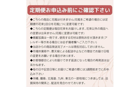 【定期便 全3回・毎月】「毎月」届く、旬の花束【 神奈川県 小田原市 花 花】