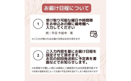 【定期便 全6回・毎月2回】「毎月2回」届く、旬の花束 ｜ 花束