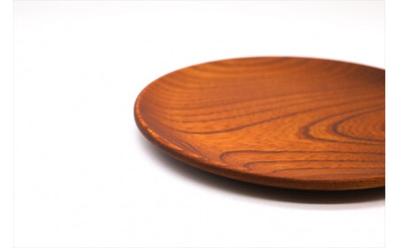 Zelkova皿　21cm 【お皿 木 雑貨 食器 プレゼント おしゃれ プレート 日本製 神奈川県小田原市 皿 皿】