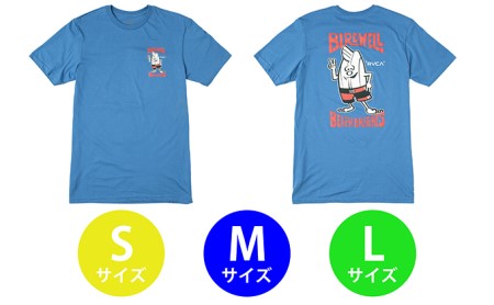 ルカ バードウェル コラボTシャツA ブルー Mサイズ | 神奈川県茅ヶ崎市