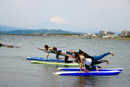 茅ヶ崎サップヨガレッスン　体験チケット【1名】 