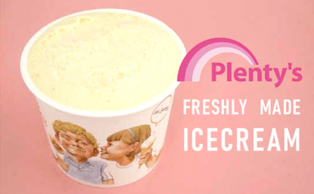 【湘南茅ヶ崎の人気店】プレンティーズのアイスクリーム(バニラ10個) スイーツ 洋菓子 夏 おやつ デザート 手作り ひんやり 10個入