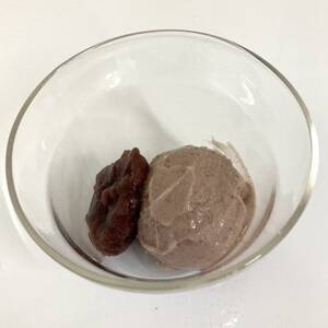 北海道産小豆ヴィーガンジェラートの2Lディッシャー付き_菓子・スイーツ アイス・ジェラート  _【配送不可地域：離島】【1489409】