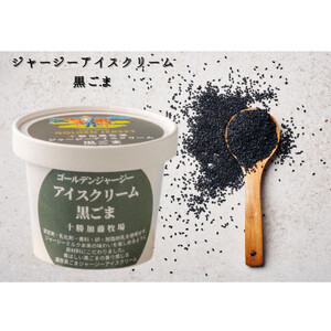 ゴールデンジャージーアイスクリーム12個セット(ミルク・アーモンドプラリネ・黒ごま・抹茶 各3個)_菓子・スイーツ アイス・ジェラート  _【配送不可地域：離島】【1516655】