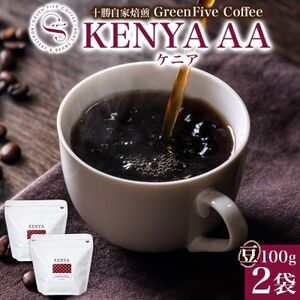 コーヒー豆 ケニア 100g×2袋 鮮度を高めたスペシャルティコーヒー 北海道帯広市_飲料・ドリンク コーヒー豆 コーヒー・コーヒー豆 珈琲 珈琲豆_【1536976】