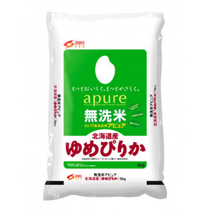 【令和7年産新米予約】北海道産 ゆめぴりか 無洗米 5kg_ 無洗米 米 こめ コメ   ゆめぴりか 米 _【1564295】