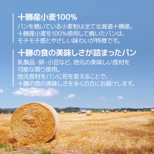 十勝産小麦100%使用 麦音こだわりパンセット【配送不可地域：離島】【1639522】