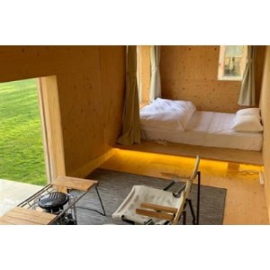 モバイルハウス「住箱」　ペア宿泊プラン_旅行券・チケット 宿泊券  _【1219607】