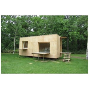 モバイルハウス「住箱」3～4名宿泊プラン_旅行券・チケット 宿泊券  _【1219608】