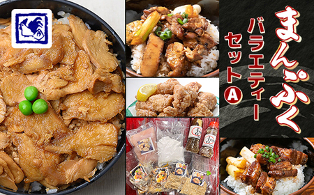 【鶏の伊藤】まんぷくバラエティーセットA (鶏めし丼 焼き鳥丼 角煮丼 骨なしザンギセット)_惣菜・加工品 レトルト    肉 唐揚げ 鶏肉 からあげ カラアゲ  肉  鶏肉 _【配送不可地域：離島】【1278262】