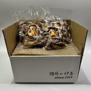 【鶏の伊藤】炭火炙り焼き鳥丼 5人前 セット 湯煎 で 簡単 北海道 十勝 帯広_肉 鶏肉  とりにく チキン  惣菜・加工品 レトルト  _【配送不可地域：離島】【1278268】