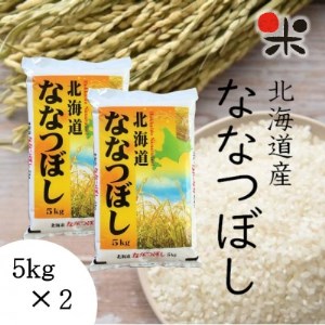 【令和4年産】北海道産ななつぼし 白米 合計10kg(5kg×2個)【1339681】