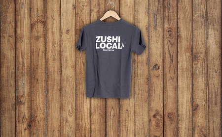 逗子オリジナルTシャツ (ZUSHI LOCAL) デニムカラー Sサイズ