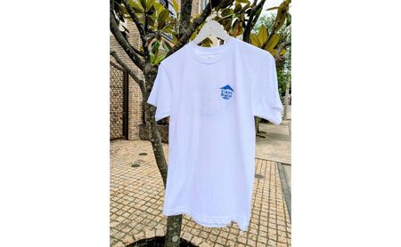 逗子オリジナルTシャツ ZUSHI LOCAL「Rising Sun ホワイト」 半袖 洋服 服 男女兼用 オリジナル 生活雑貨 ファッション 日用品 おしゃれ Lサイズ