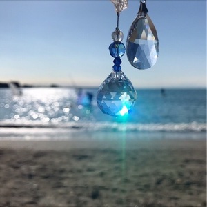 【インテリアグッズ】Zushi　虹のサンキャッチャー