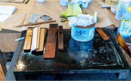 漆塗り(拭き漆)体験コース