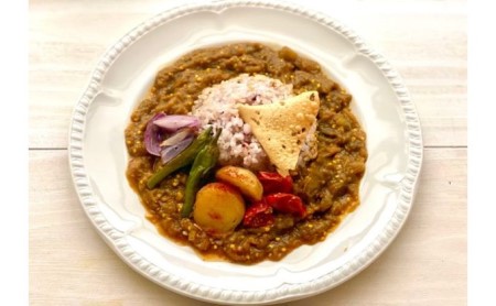 三浦半島の青みかんキーマカレーとハチミツスクイーズセット